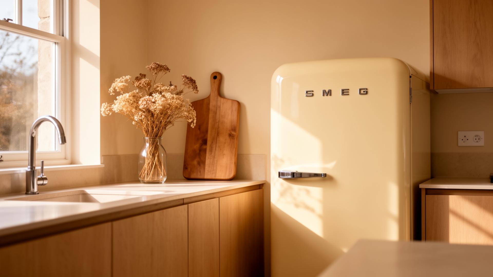 Cuisine élégante avec magnets Mémora